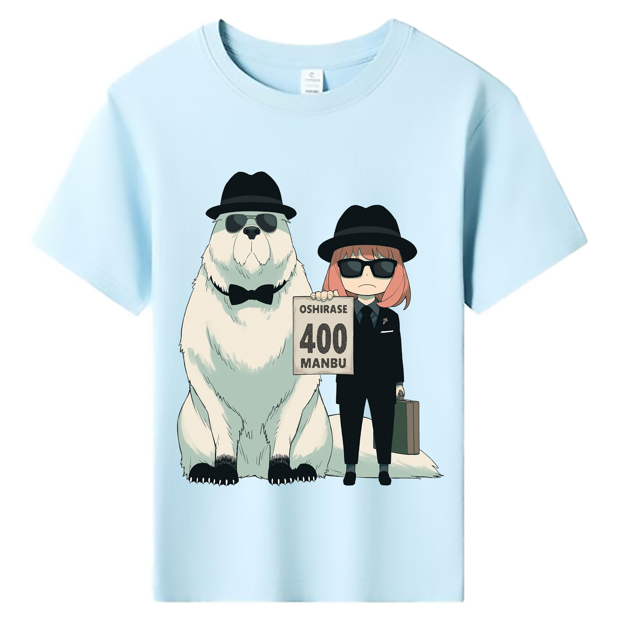 （画像用） SPY×FAMILY间谍家家酒 綿100％キッズTシャツ（フロントプリント）